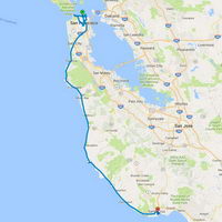 San Francisco - Santa Cruz