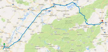 Chattanooga - Knoxville - Asheville