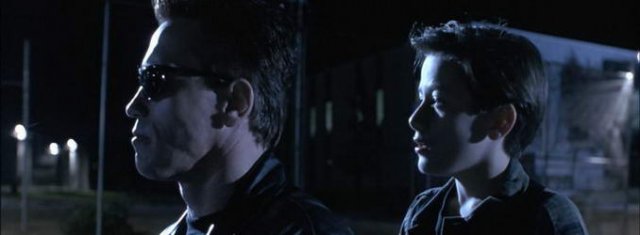 T101 and young John Connor