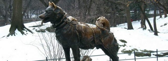 Feb 2007, statue of Balto, Central Park